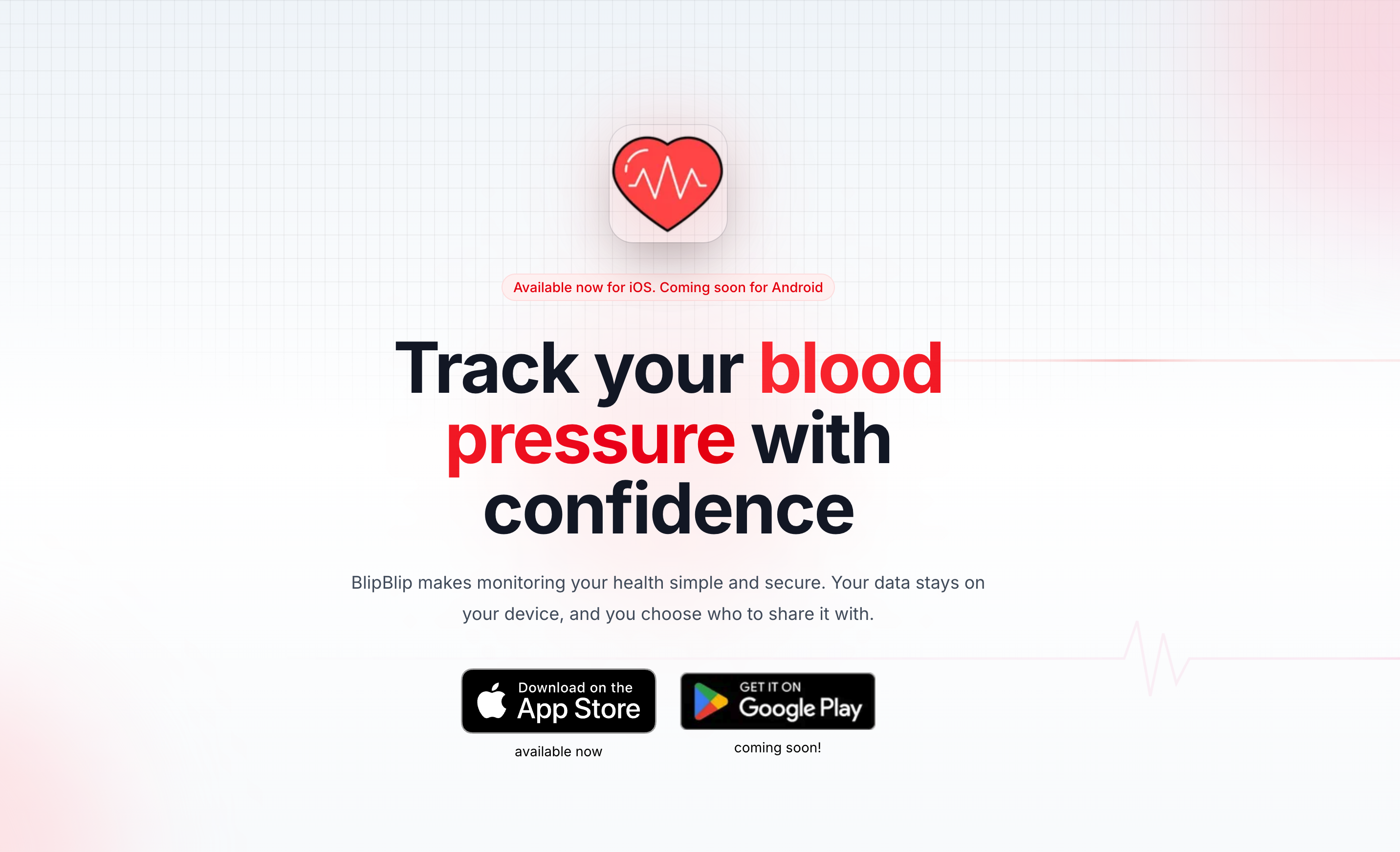 BlipBlip: Blood Pressure Tracking Made Simple